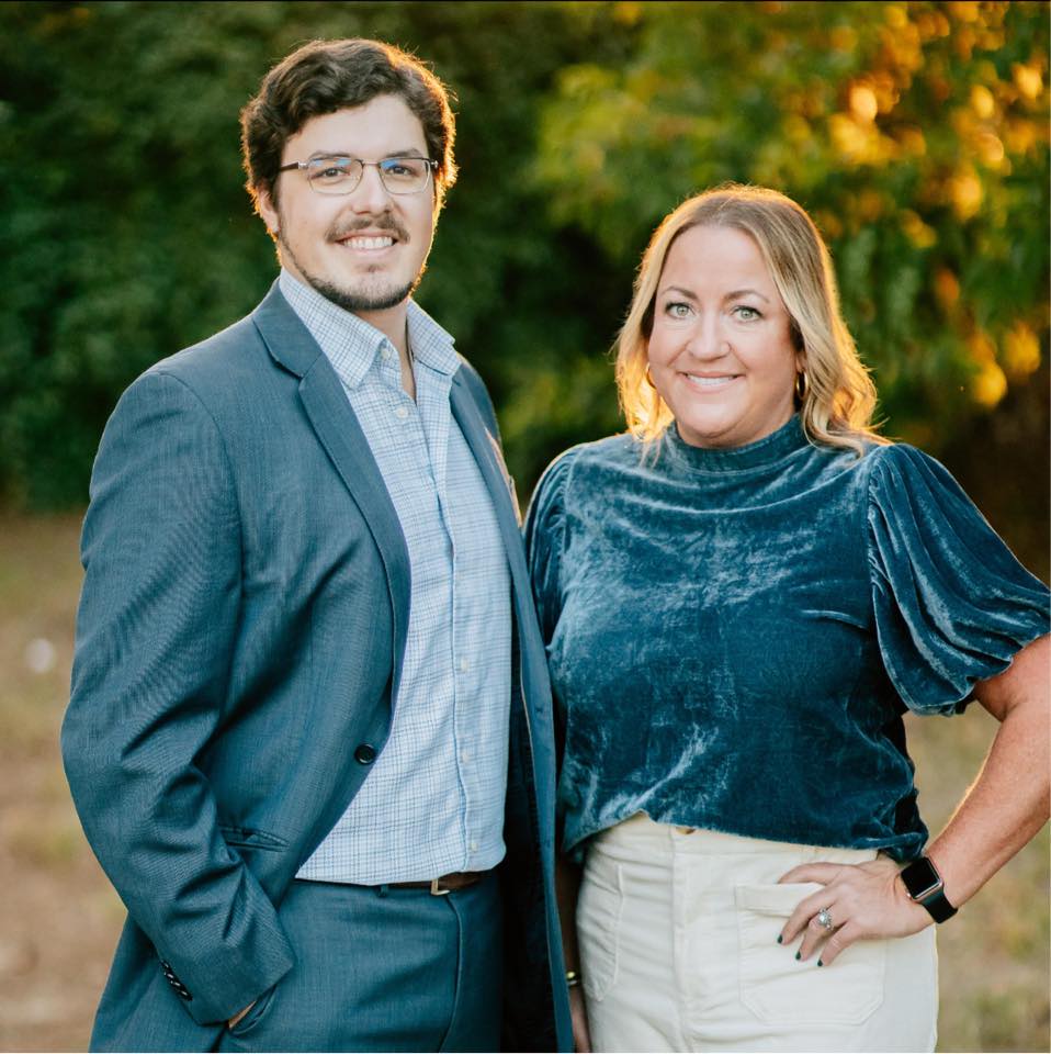 Dr. Cynthia Thompson and Dr. Matthew Amann standing together in the Lakewood Dental office